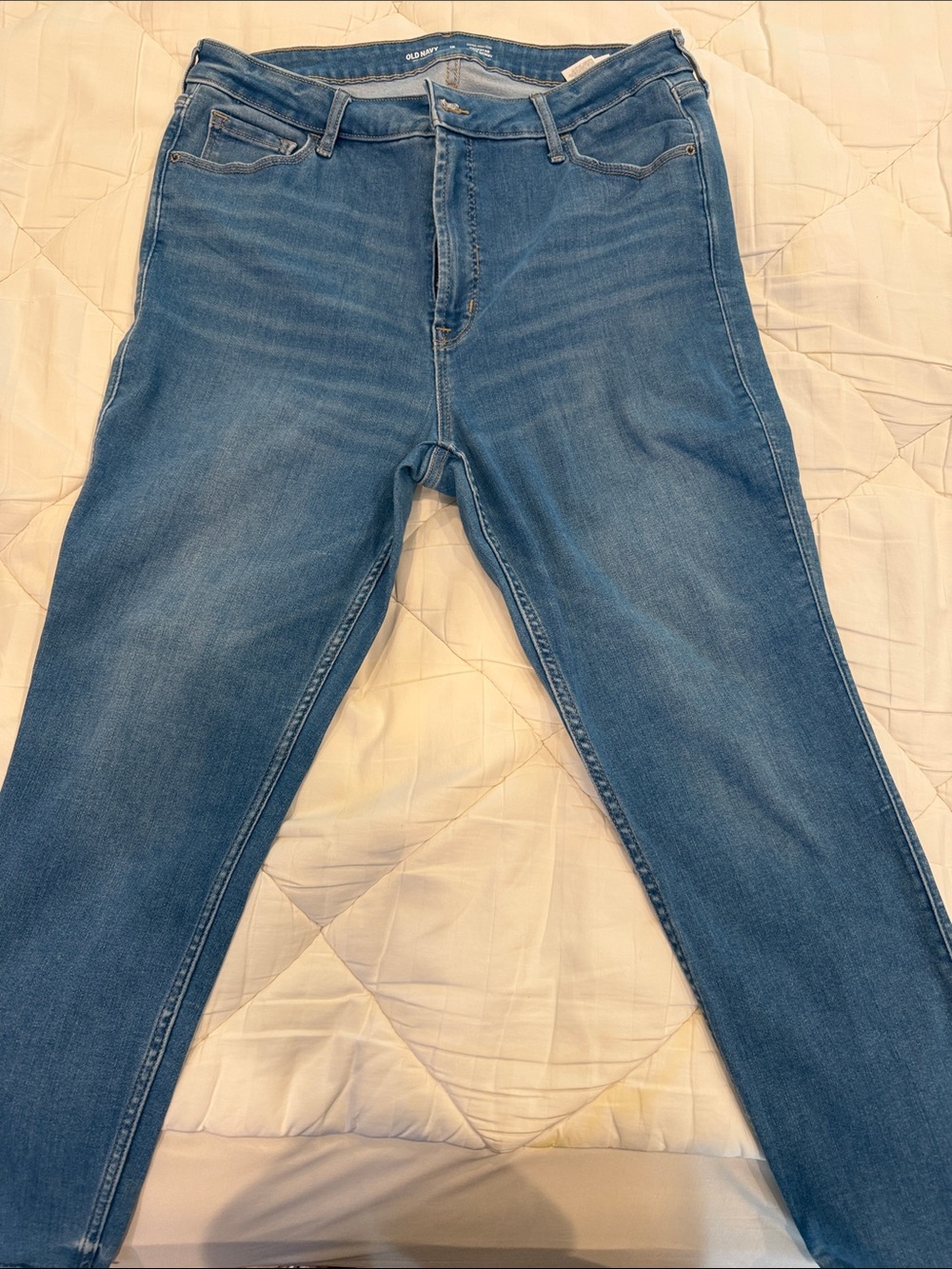 Old Navy Women's Rockstar super skinny xtra high rise 360 stretch sz 16
